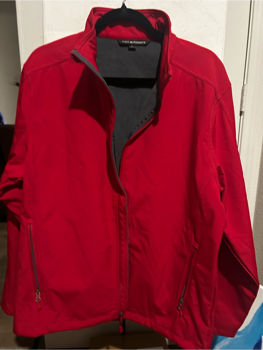 Port Authority Women's Red Utility Softshell Jacket